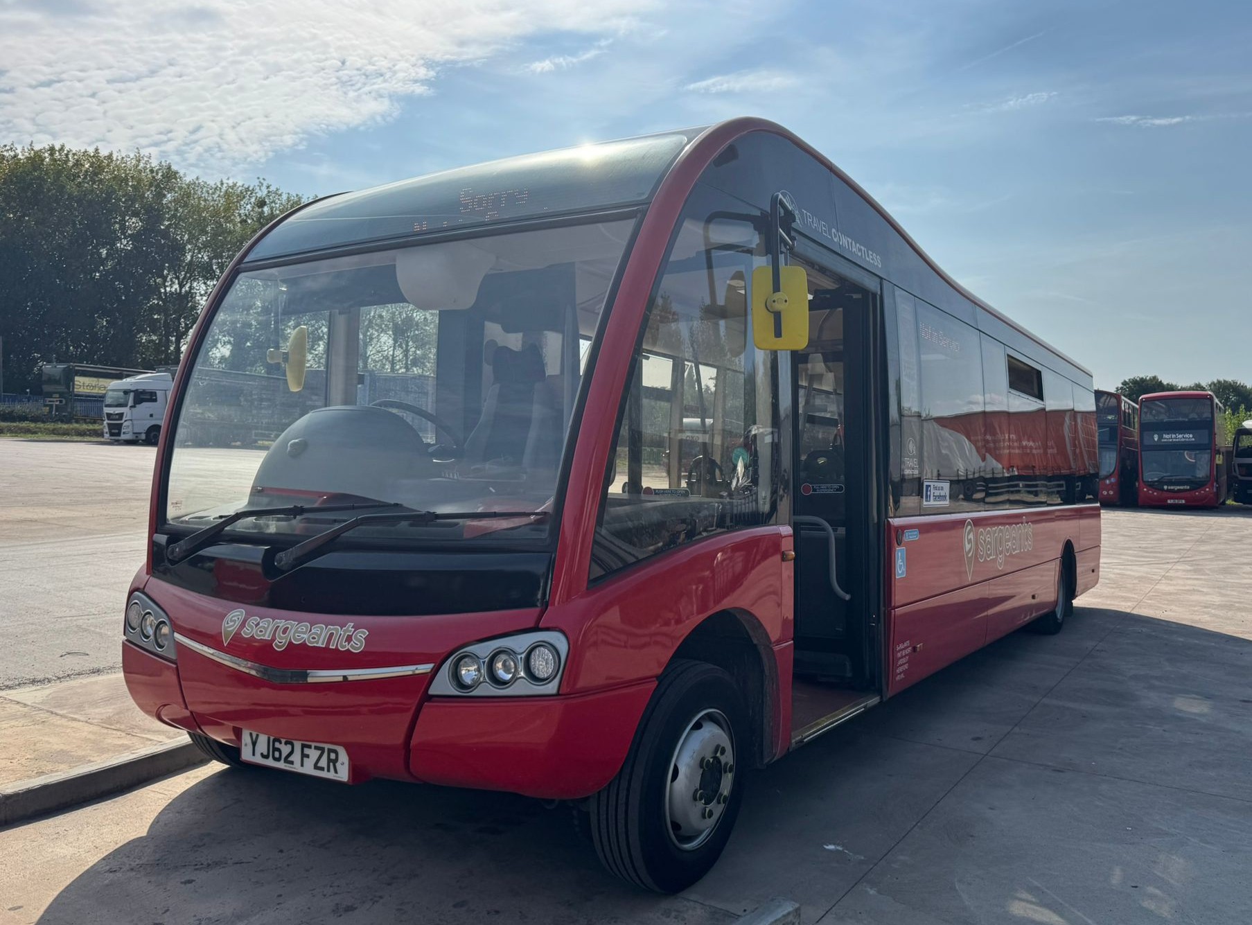 2012 Solo SR Slimline. 34 seats + seatbelts. 2 Identical buses available.